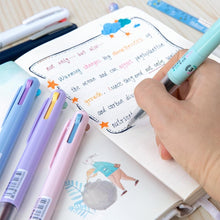 Load image into Gallery viewer, Three-Color Retractable Gel Pen