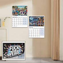 Load image into Gallery viewer, 2025 F**k The Year Adult Calendar