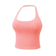 Load image into Gallery viewer, Women's Solid Removable Chest Pad Sports Tank Top