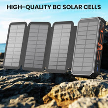 Load image into Gallery viewer, Sakerplus Wireless Portable 30000 Solar Charger Power Bank