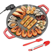 Load image into Gallery viewer, Non-Stick Electric BBQ Grill with Temperature Control