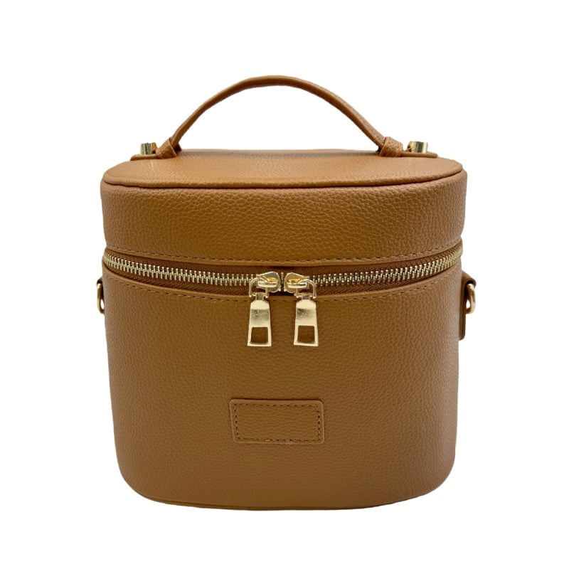 Travel Make up Case with Compartments and Handle