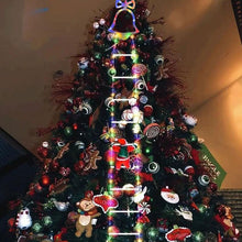 Load image into Gallery viewer, Santa Claus LED Ladder Light
