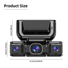 Load image into Gallery viewer, 4 Channel Dash Cam Front Rear