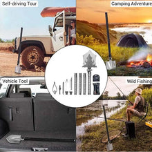 Load image into Gallery viewer, Multi-Purpose Camping Survival Shovel
