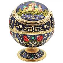Load image into Gallery viewer, Vintage Portable Cigar Ashtray with Lid