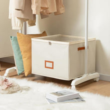 Load image into Gallery viewer, Collapsible Shoe Organizer Box with Transparent Cover