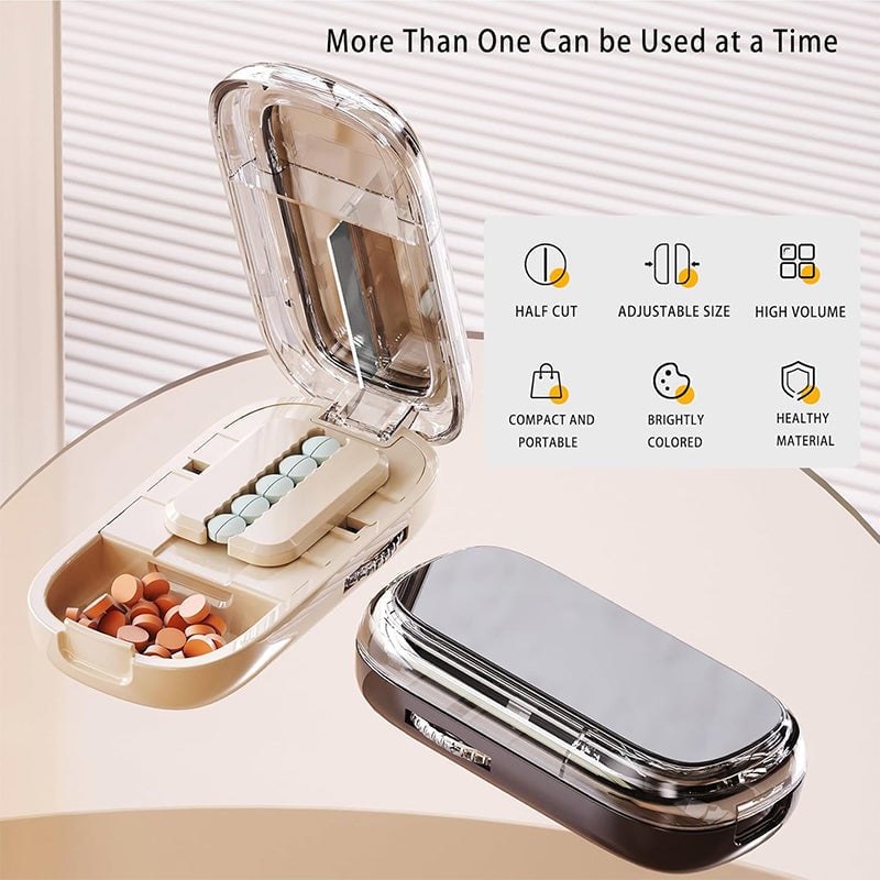 Pill Cutter Splitter for Cutting Multiple Pills
