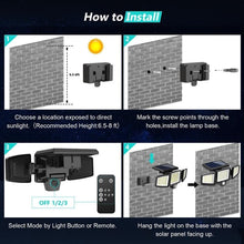 Load image into Gallery viewer, Solar Outdoor Lights