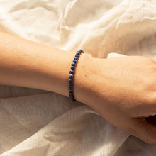 Load image into Gallery viewer, Natural Lapis Lazuli Stone Beaded Bracelet
