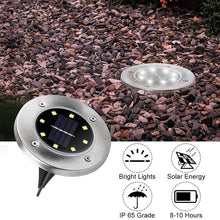 Load image into Gallery viewer, LED Solar Ground Light