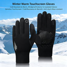Load image into Gallery viewer, Warm Cycling Touchscreen Gloves