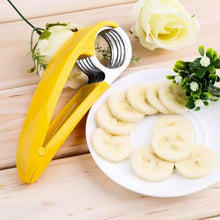 Load image into Gallery viewer, Stainless Steel Banana Cutter
