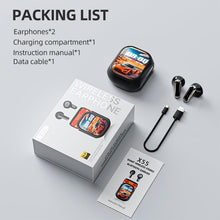 Load image into Gallery viewer, Color screen noise-canceling translation headphones