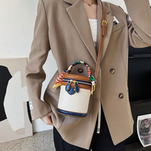 Load image into Gallery viewer, Colorblock Bucket Bag for Women