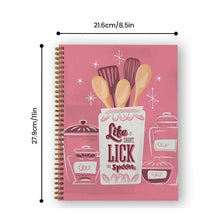 Load image into Gallery viewer, Softcover Recipe Notebook