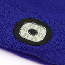 Load image into Gallery viewer, Bluetooth Beanie with LED Light &amp; Removable Speakers