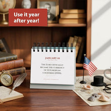 Load image into Gallery viewer, Today in History Perpetual Calendar