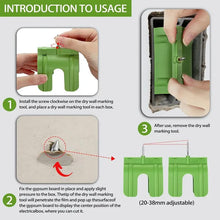 Load image into Gallery viewer, Drywall Outlet Box Marking Locators