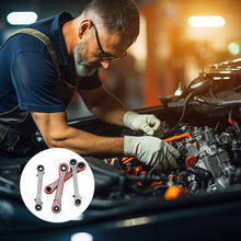 Load image into Gallery viewer, Maintenance Double-ended Square Ratchet Wrench