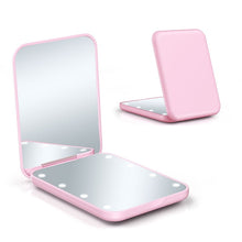 Load image into Gallery viewer, Mini LED Magnification Pocket Mirror