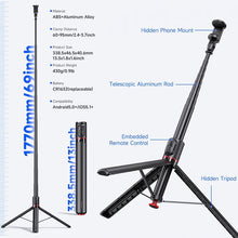 Load image into Gallery viewer, TT01 Extendable Bluetooth Selfie Stick Tripod