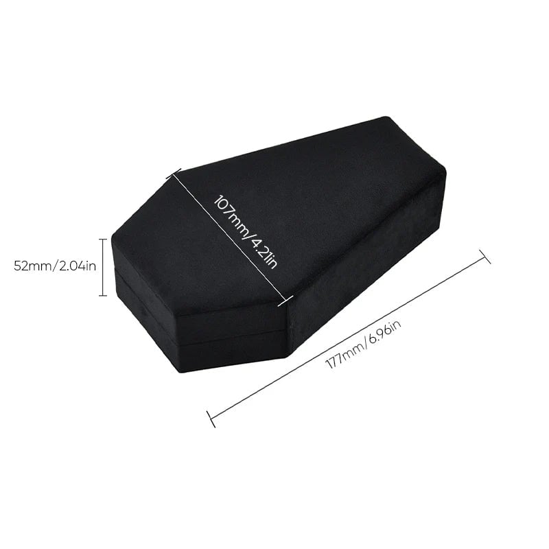 Gothic Coffin Jewelry Storage Box