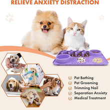 Load image into Gallery viewer, Slow Feeder Lick Mat for Dogs &amp; Cats