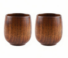 Load image into Gallery viewer, Charred Jujube Wood Cups