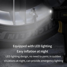 Load image into Gallery viewer, Portable Car Tire Inflator with Digital Display