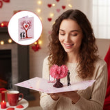 3D Pop-Up Valentine’s Day & Anniversary Love Tree Greeting Card