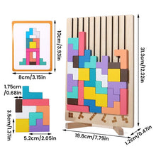 Load image into Gallery viewer, Wooden Stacking Puzzle Set