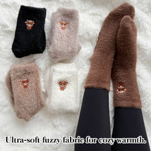 Load image into Gallery viewer, Cute Cow Slipper Socks
