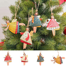 Load image into Gallery viewer, Retro Iron Art Christmas Angel Decoration