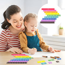 Load image into Gallery viewer, Math Teaching Fraction Strips