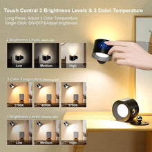 Load image into Gallery viewer, Double Head Magnetic Wall Sconce