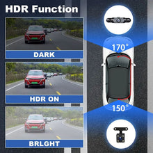 Load image into Gallery viewer, Sakerplus Full View Car Dashcam System