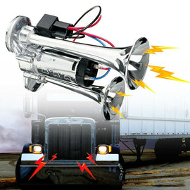 600DB Dual-Tone Metal Car Horn
