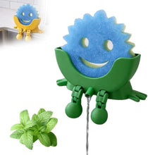 Load image into Gallery viewer, Cute Smiling Sponge Holder With Drainage