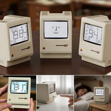 Load image into Gallery viewer, 1984 Retro-Inspired Cream Digital Alarm Clock