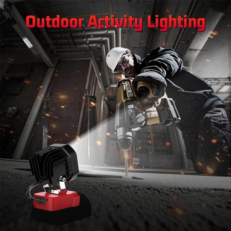 💡 Portable LED Work Light for 18V Battery