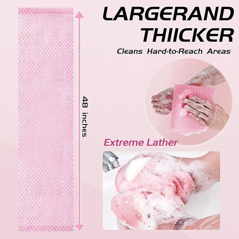 New Exfoliating Shower Towel