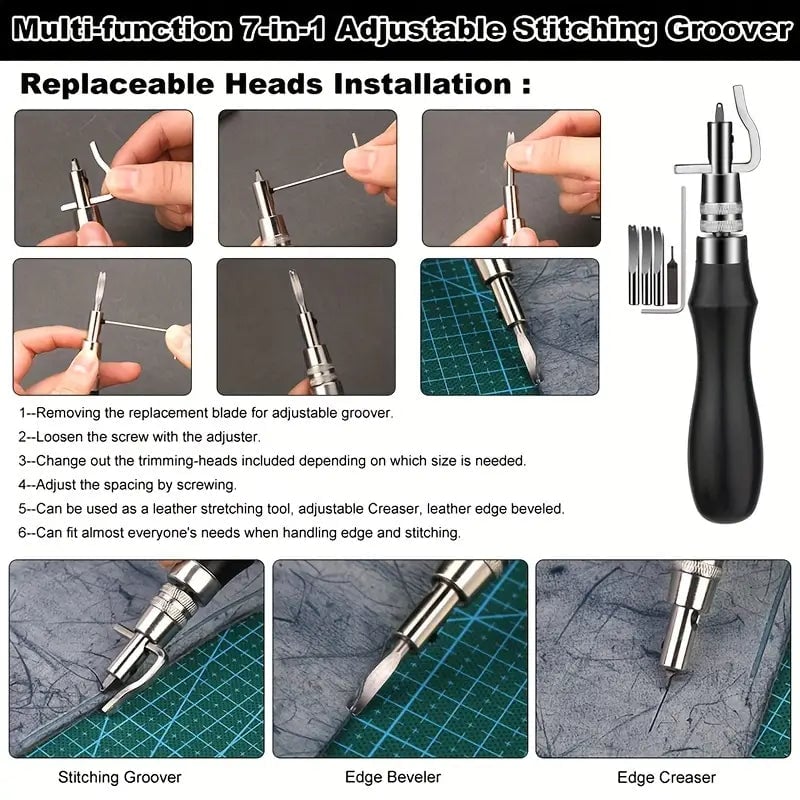 SakerNeo Leather Working Tools Kit