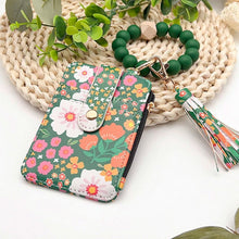 Load image into Gallery viewer, Stylish Card Holder With Silicone Bead Bracelet