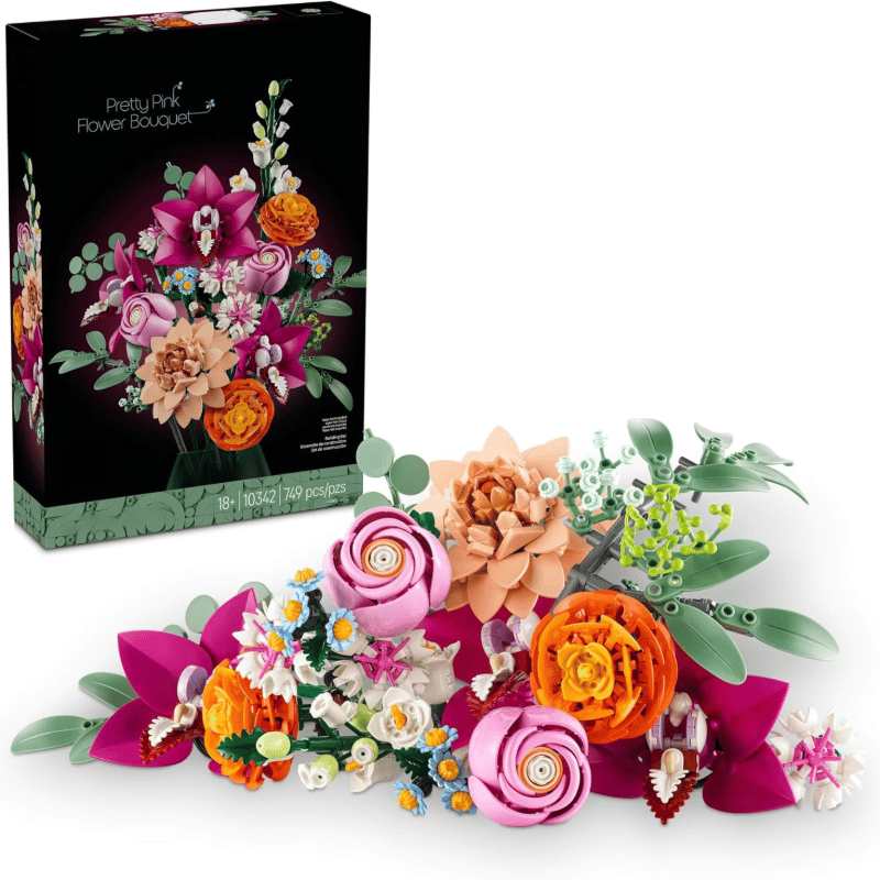 3D preserved flower assembly toy