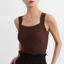 Load image into Gallery viewer, U Neck Shapewear Built-in Bra Tank