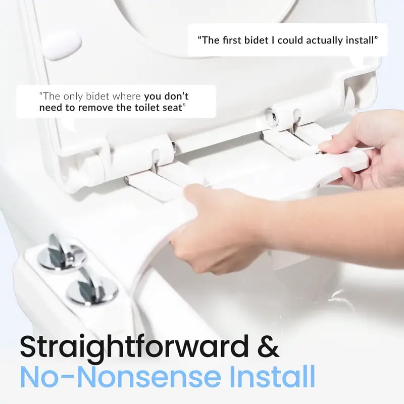 Aless™ Smart Toilet Seat with Nozzle Washer