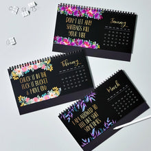 Load image into Gallery viewer, New 2025 Calendar with Fun Quotes and Planner