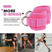 Load image into Gallery viewer, Ankle Resistance Band Set for Leg and Hip Training