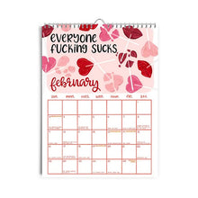Load image into Gallery viewer, New Version-Hot Air Balloon-HERE WE FUCKING GO AGAIN 2025 CALENDAR